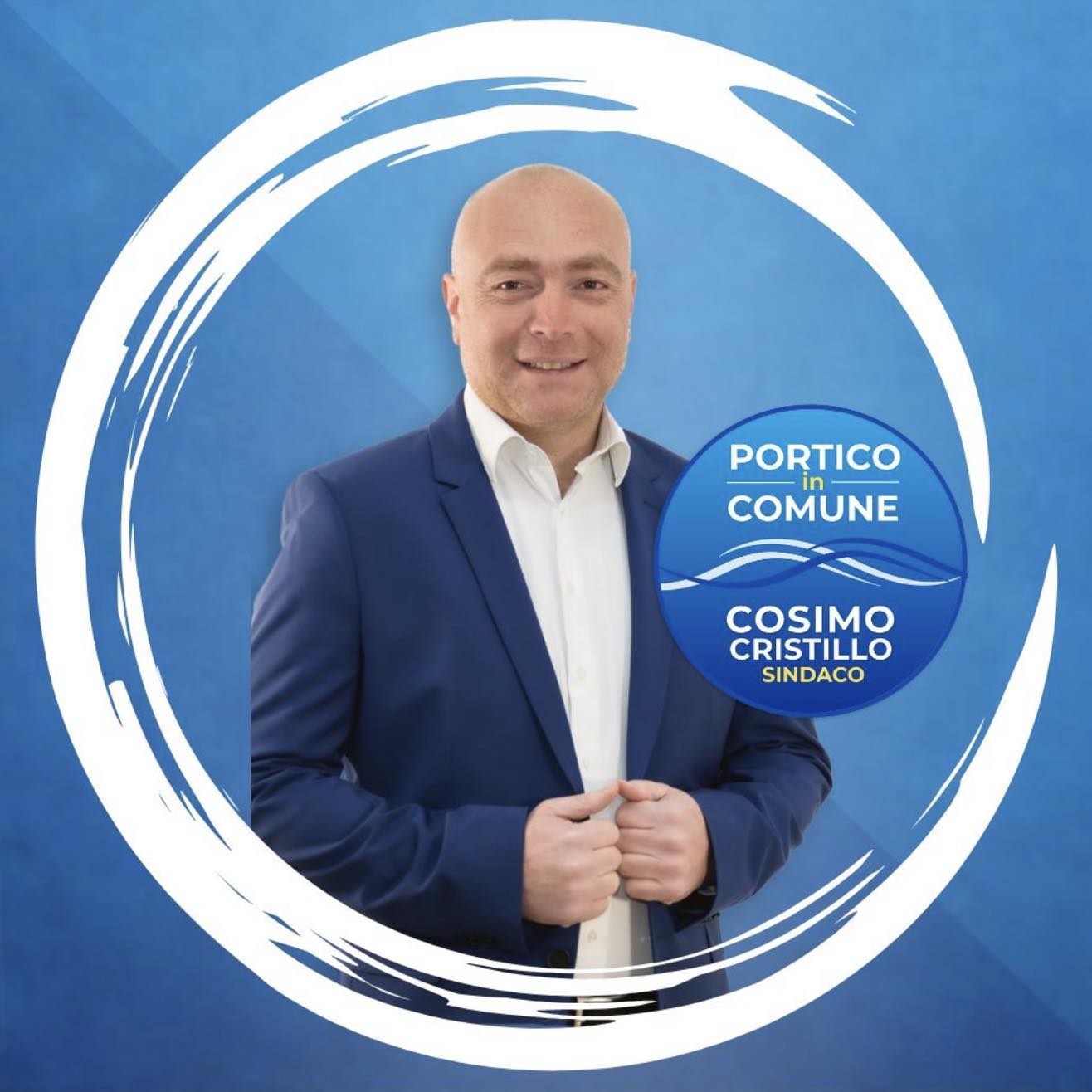 Cosimo Cristillo candidato sindaco Portico di Caserta